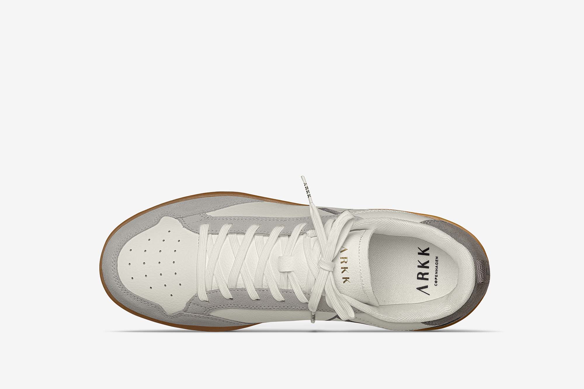 ARKK Collection Visuklass Leather Suede S-C18 | Marshmallow Grey Light Gum | Men Visuklass